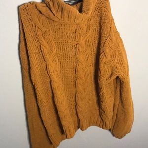 Mustard yellow sweater